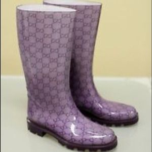 EDIMBURGH GG FLAT RAIN BOOTS