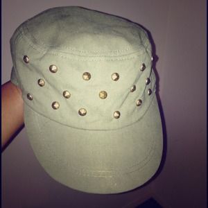 Army studded green hat