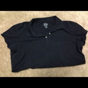 Xl like new classic black polo