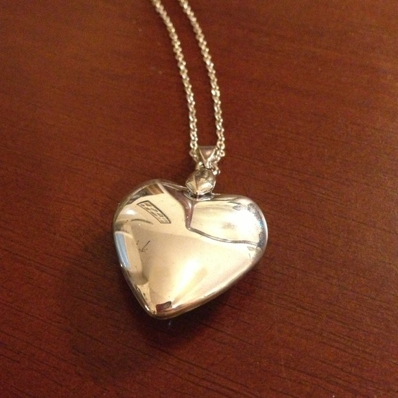 Glass heart necklace multicolored - Picture 3 of 4