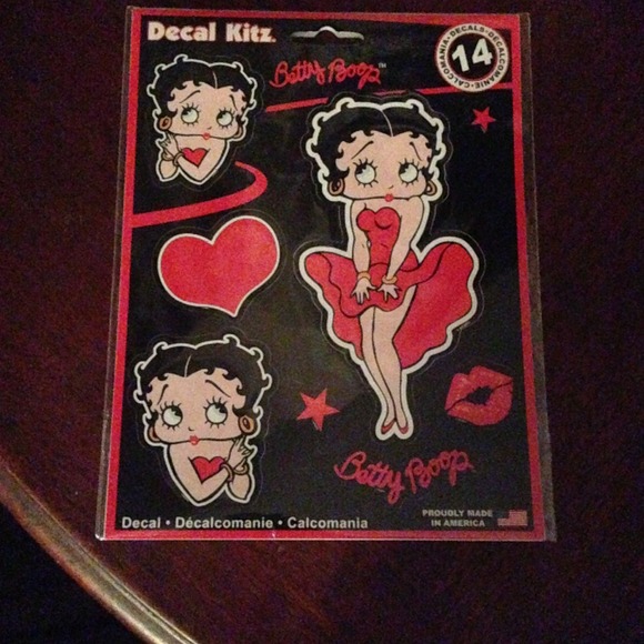 Betty Boop 14 decal pack!
