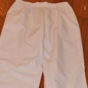 Large scrub pants never worn large scrub top