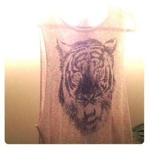 Cut off tee , bought like this