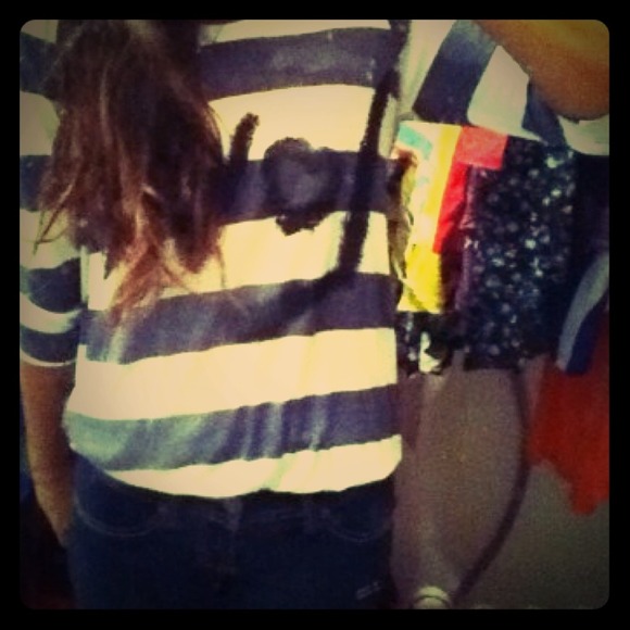 Love striped shirt