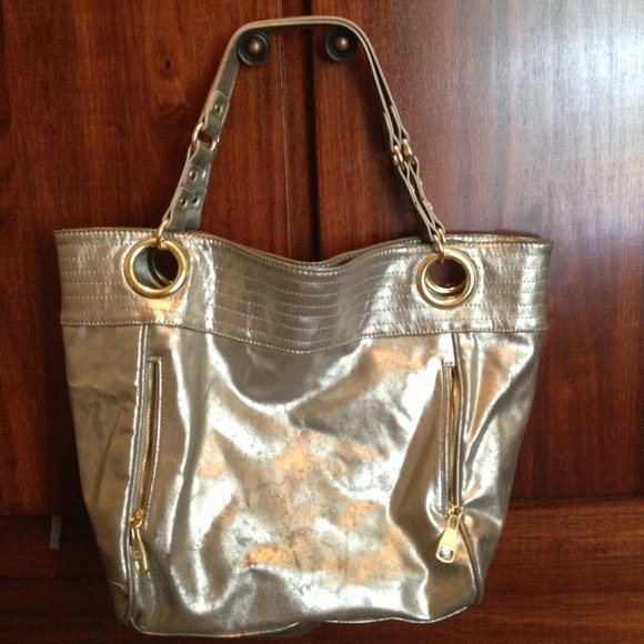 Silver Steve Madden Tote