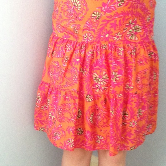 GAP Dresses Nwot Orange And Pink Sun Dress Poshmark