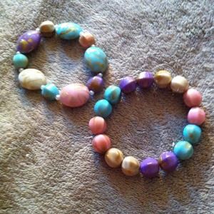 Pastel bracelet from India