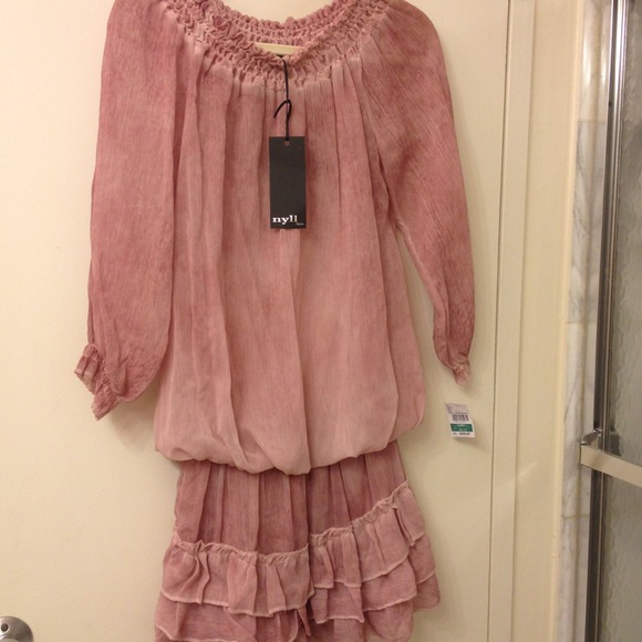 NYLL brand new mauve pink dress.