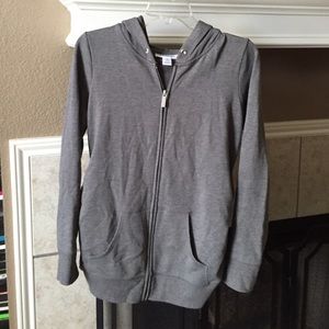 Maternity zip up hoodie