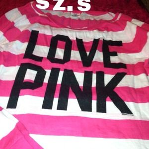 Victoria secret pink shirt