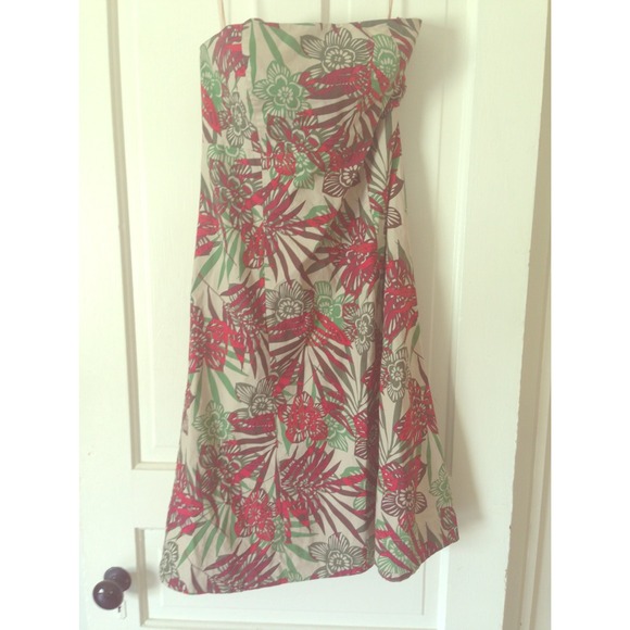 tropical gap dress