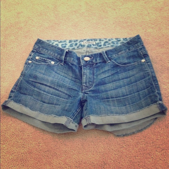 Express Denim Shorts