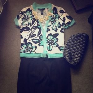 INC light weight cardigan