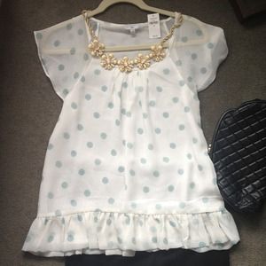 Brand new beautiful crepe top.