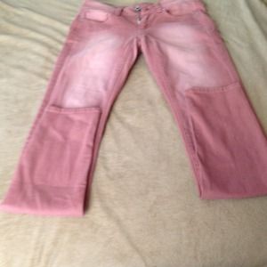 SOLD❌❌❌❌Pink washed jeans