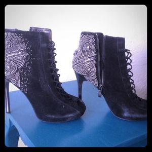 !REDUCED! Sam Edelman Beaded Booties