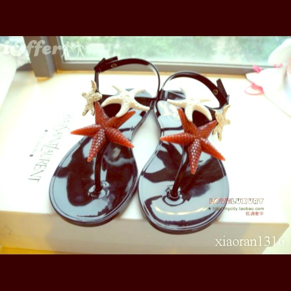 Ysl starfish sandals