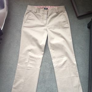 Jcrew khakis!