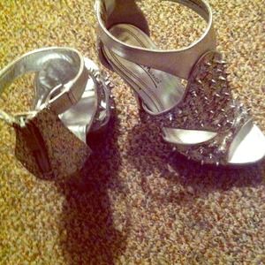 Stud and Glitter Anne Michelle Heels.