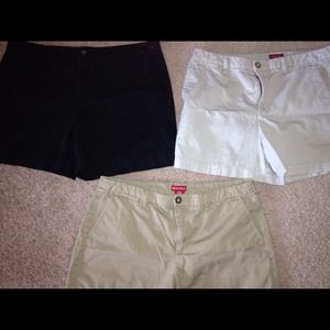 Merona Shorts Lot sz 16