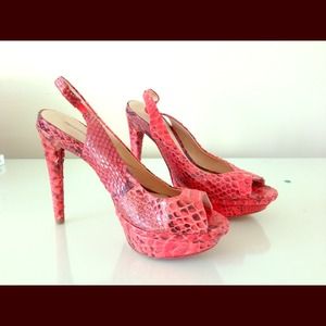 Alexandra Birman Snakeskin Mint Condition Shoes