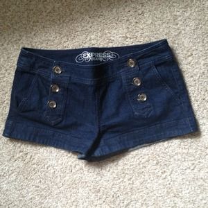 Express jean shorts