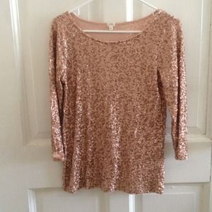 J. Crew Sparkle Top