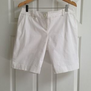 *RESERVED* LOFT White Dress Shorts