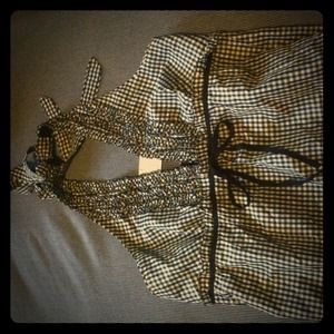 100% Silk J.Crew Halter