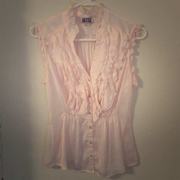 Ruffled chiffon top - Picture 1 of 1