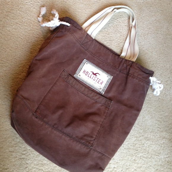 SALE Brown Hollister Bag