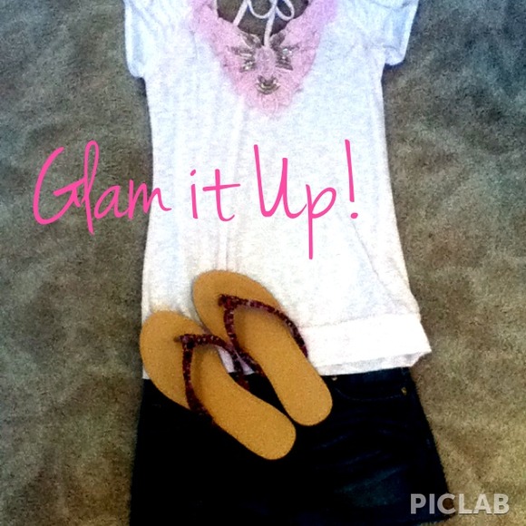 Adorable sparkly shirt ;)