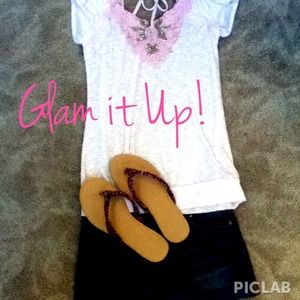 Adorable sparkly shirt ;)