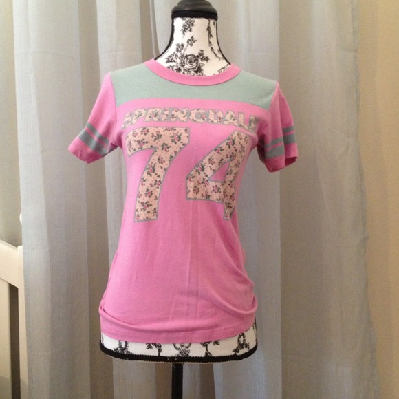 Pink baby tee