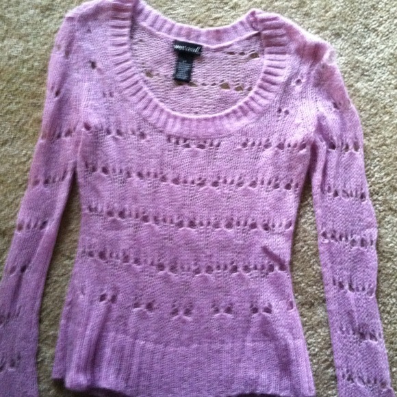 Size small cute light weight sweater from wet seal