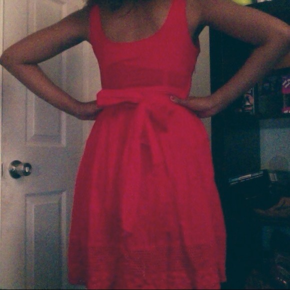 ❌SOLD IN BUNDLE❌⚡⚡Red cotton sundress - Picture 4 of 4