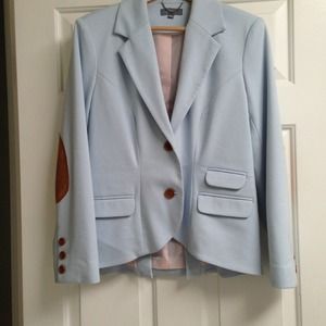*SOLD* Light Blue "Riding Jacket" Blazer