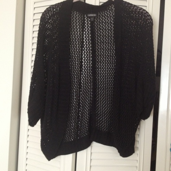 🔲SOLD🔲 Express black knit sweater
