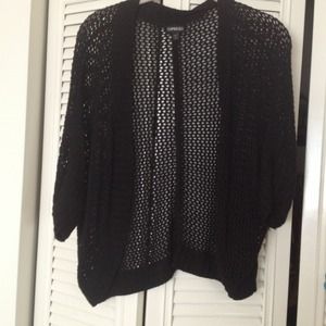 🔲SOLD🔲 Express black knit sweater