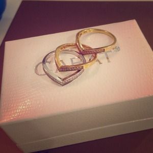 ⛔SOLD IN BUNDLE CARAT* diamond simulant ring