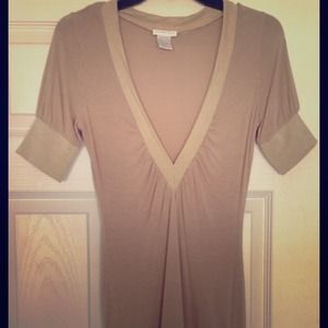 Gold shimmery top