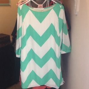 NWT Chevron Dress