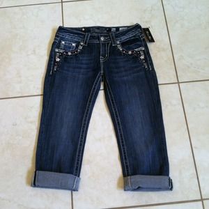 Miss me cuffed Capri