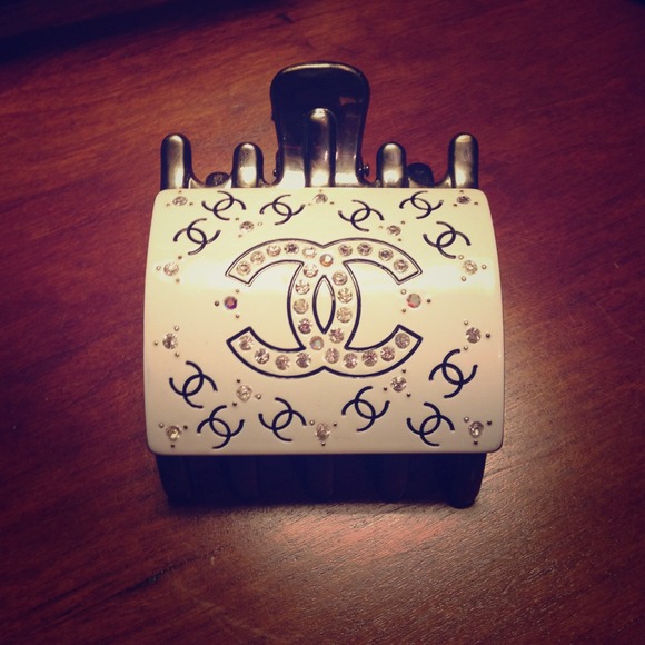 Inspired Chanel hair clip