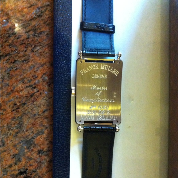 Franck Muller Long Island 110dsr in white gold - Picture 3 of 3