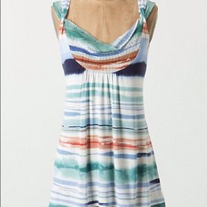 Reduced!! Anthropologie Sagebrush Striped Tank