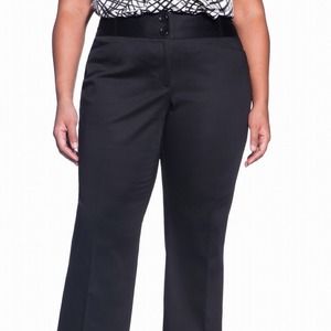 The Limited Curvy Fit Sateen Bootcut Pants 14 long