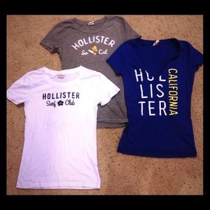 Hollister Tshirt bundle!