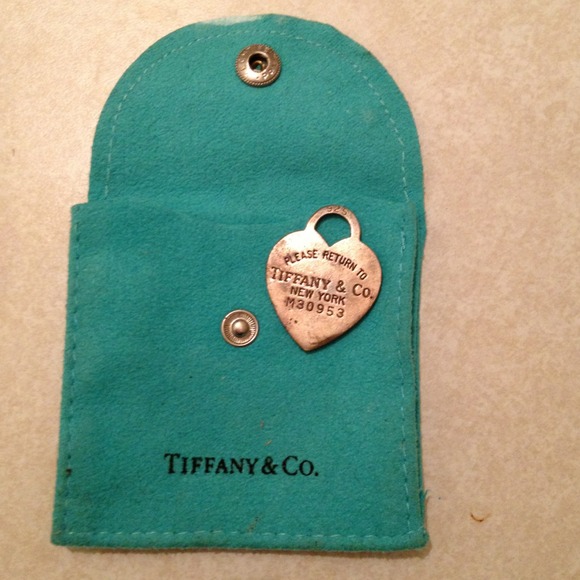 Authentic Tiffany heart tag