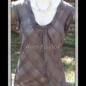 Ann Taylor sleeveless top.